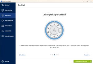 Acronis True Image 25 24 .Archivio 3