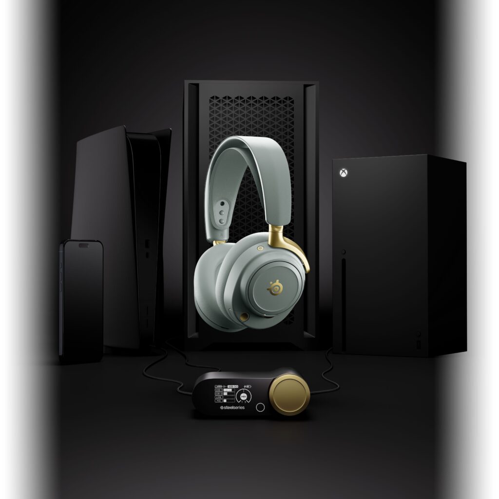 Sotto l'Albero vince chi gioca: le proposte di Natale di SteelSeries per il gaming 44 Sage Gold arctis nova elite OmniPlay