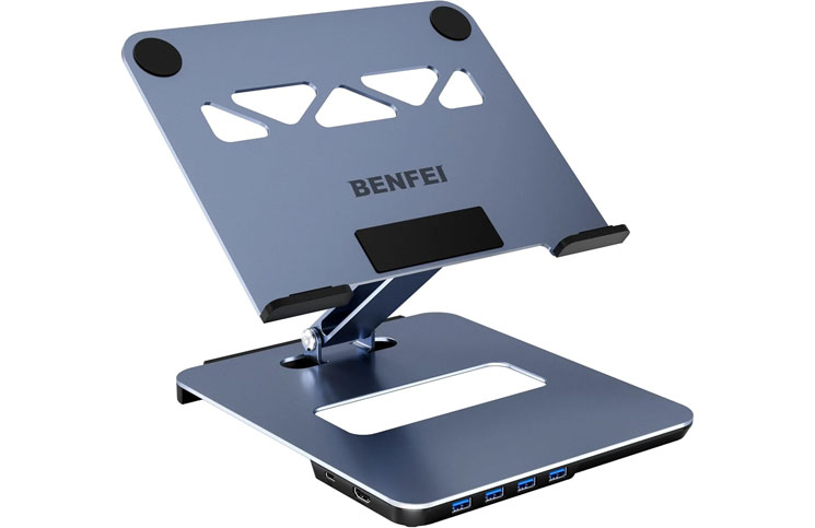 copertina benfei stand usb 6 in 1