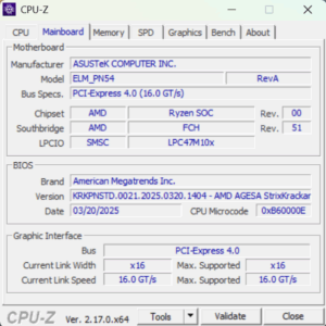 Recensione ASUS ExpertCenter PN54: Prestazioni Elevate in un Corpo Estremamente Compatto 20 cpu z2