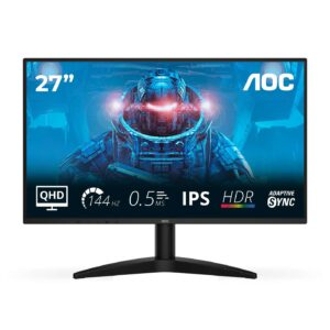 AOC Q24B36X e Q27B36X: monitor QHD che uniscono produttività e fluidità di gioco 16 AOC B2C INFOSCREEN Q27B36X F 2000x2000
