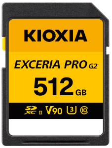 KIOXIA EXCERIA PRO G2 SDCard V90 512GB small