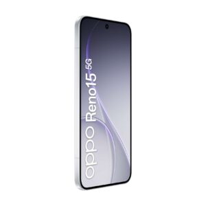 Reno15 Product images Aurora White 45frontleft