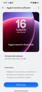 Recensione OPPO Find X9: potenza e autonomia senza ingombro 116 Screenshot 2025 12 18 22 31 16 77 9492aa3750dca76abb7c25b39a5f1e8e
