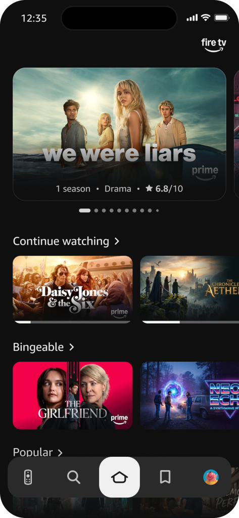 Fire TV Mobile App