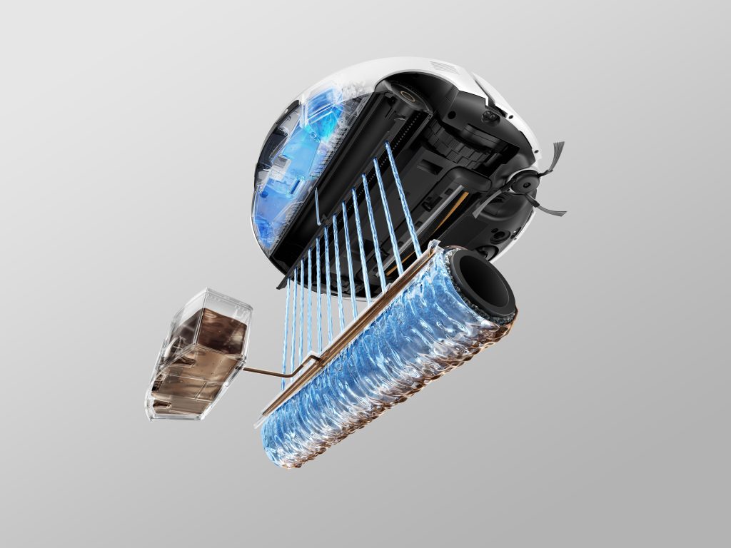 MOVA S70 Roller HydroForce™ Mopping High pressure deep clean with running water