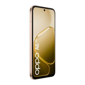 OPPO A6 Aurora Gold Front45Left 01