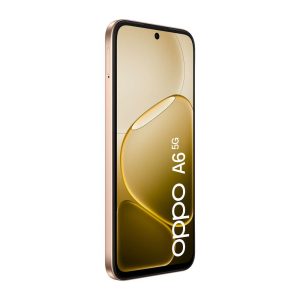 OPPO A6 Aurora Gold Front45Left 02