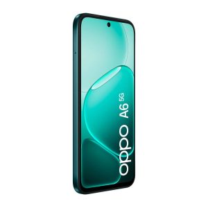 OPPO A6 Sapphire Black Front45Left 02