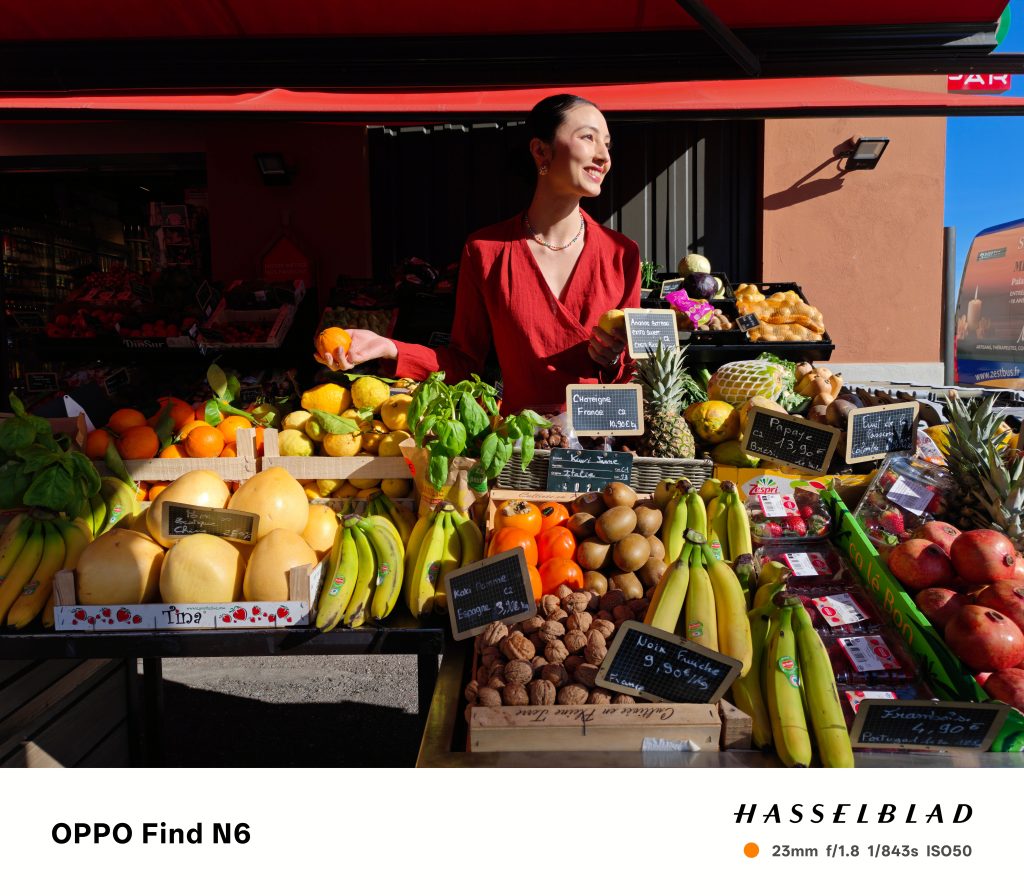 OPPO Find N6 200MP Hasselblad Ultra Clear Main Camera Sample Image