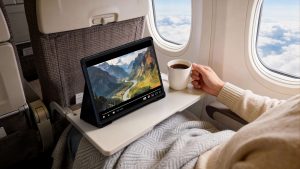 TCL TAB A1 Plus Flip Case Standing Angle