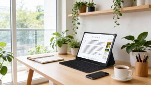 TCL TAB A1 Plus Keyboard case