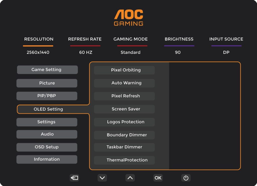 Recensione AOC Q27G4ZD – 240 Hz e pannello OLED per giocare senza compromessi 26 AOC Q27G4ZD 2