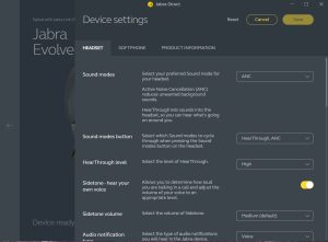 Recensione Jabra Evolve3 75: autonomia, ANC e qualità in chiamata 35 Jabra Direct 14
