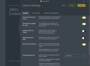 Recensione Jabra Evolve3 75: autonomia, ANC e qualità in chiamata 33 Jabra Direct 16
