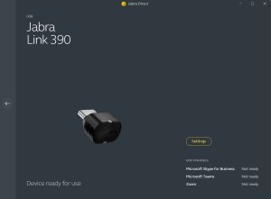 Recensione Jabra Evolve3 75: autonomia, ANC e qualità in chiamata 43 Jabra Direct 4