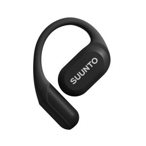 Suunto presenta Spark, cuffie open-ear a conduzione aerea: leggere e smart, offrono suono immersivo mantenendo la consapevolezza ambientale 28 Suunto Spark Black SS051356000 Earbuds angle B v003