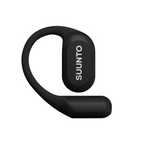 Suunto presenta Spark, cuffie open-ear a conduzione aerea: leggere e smart, offrono suono immersivo mantenendo la consapevolezza ambientale 31 Suunto Spark Black SS051356000 Earbuds Front view R