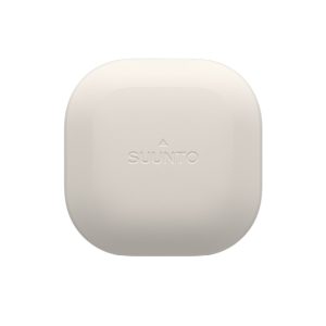 Suunto presenta Spark, cuffie open-ear a conduzione aerea: leggere e smart, offrono suono immersivo mantenendo la consapevolezza ambientale 19 Suunto Spark White SS051493000 Case close up to down