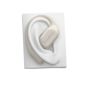 Suunto presenta Spark, cuffie open-ear a conduzione aerea: leggere e smart, offrono suono immersivo mantenendo la consapevolezza ambientale 22 Suunto Spark White SS051493000 Earbuds on ear