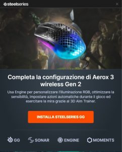 Recensione SteelSeries Aerox 3 Wireless Gen 2 – Velocità, precisione e peso piuma 30 steelseries gg