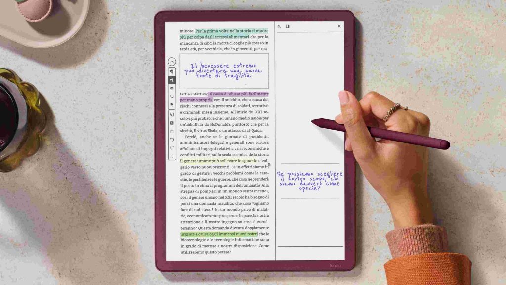 Kindle Scribe Colorsoft Book notes