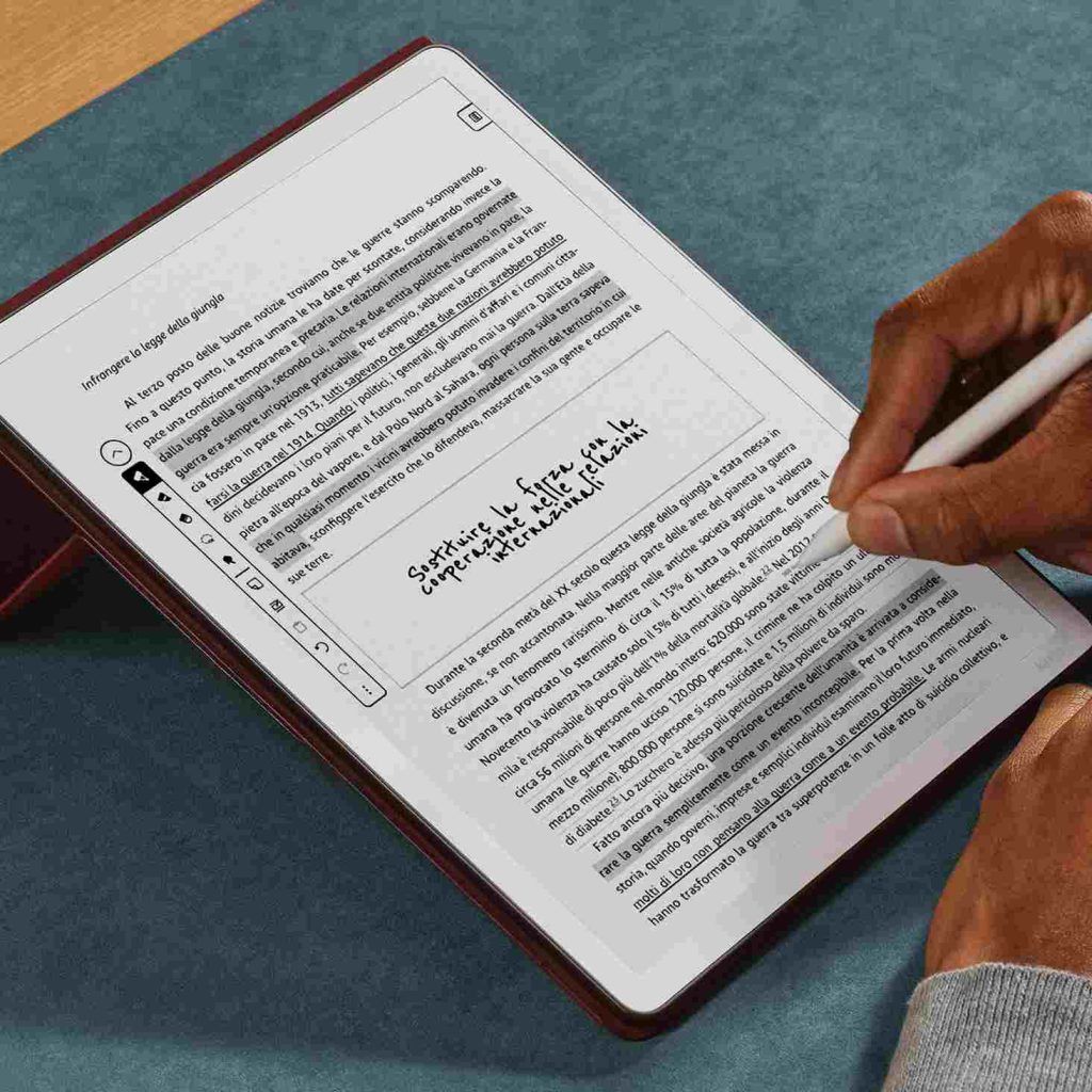 Kindle Scribe luce frontale Business plan