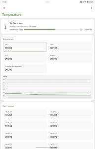 Recensione HONOR Magic Pad 4: L'intrattenimento definitivo 61 Screenshot 20260517 173338 flar2 devcheck TemperatureActivity