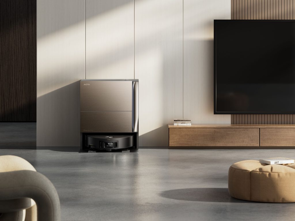MOVA annuncia Z70 Ultra Roller Complete: il robot che garantisce prestazioni di pulizia costanti 5 2 Brushed Metallic Design