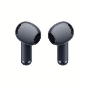 Black Earbuds Front View
