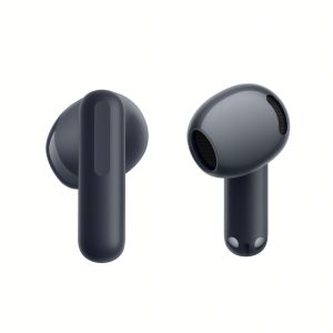 Black Earbuds Side View