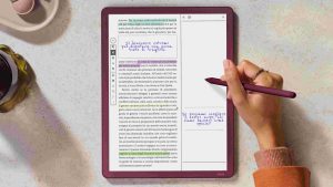 Kindle Scribe Colorsoft Book notes