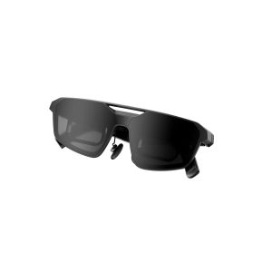 ROG XREAL R1 smart glasses angled front perspective showing frame and lenses
