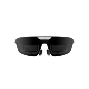 ROG XREAL R1 smart glasses front wearable view with lens detail