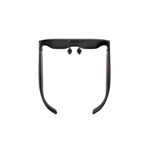 ROG XREAL R1 smart glasses rear view showing nose pads and inner frame