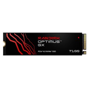Render SNDK Optimus GX 7100 No Capacity Front HR