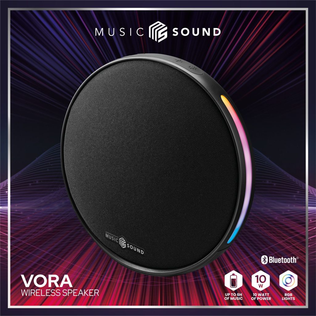 Music Sound lancia cinque nuovi prodotti audio per un'esperienza d'ascolto versatile e confortevole 41 MUSIC SOUND VORA 1