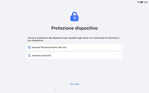 Recensione HONOR Pad X8b 31 Screenshot 20260705 232617 com hihonor hnstartupguide FingerprintActivity