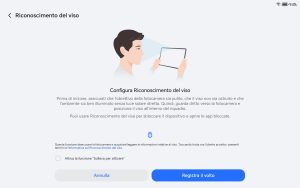 Recensione HONOR Pad X8b 32 Screenshot 20260705 232632 com android settings FaceUnlockStartupActivity