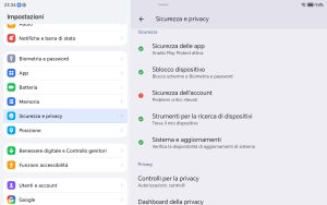 Recensione HONOR Pad X8b 61 Screenshot 20260705 233430 com google android permissioncontroller SafetyCenterAct