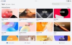 Recensione HONOR Pad X8b 72 Screenshot 20260705 233541 com hihonor android thememanager HwThemeManagerActivity