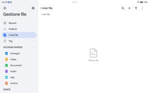 Recensione HONOR Pad X8b 81 Screenshot 20260705 233557 com hihonor filemanager FileManager