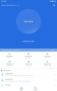 Recensione HONOR Pad X8b 18 Screenshot 20260706 000304 com antutu ABenchMark MainActivity