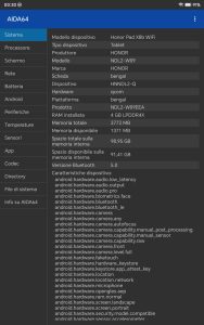 Recensione HONOR Pad X8b 23 Screenshot 20260706 003008 com finalwire aida64 HHMainActivity