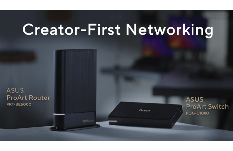 asus creator first networking