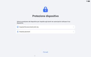 Recensione HONOR Pad X9 Max 53 Screenshot 20260727 223937 com hihonor hnstartupguide FingerprintActivity