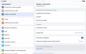 Recensione HONOR Pad X9 Max 75 Screenshot 20260727 224444 com android settings SettingsDisplaySettingsActivity