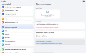 Recensione HONOR Pad X9 Max 96 Screenshot 20260727 224505 com android settings SettingsBiometricLockSettingsActi