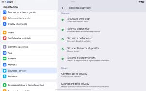 Recensione HONOR Pad X9 Max 100 Screenshot 20260727 224534 com google android permissioncontroller SafetyCenterAct