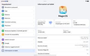 Recensione HONOR Pad X9 Max 104 Screenshot 20260727 224629 com android settings SettingsDeviceInfoSettingsActivit